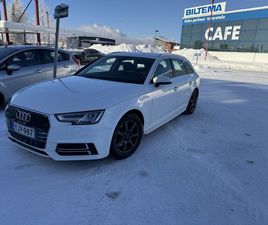 AUDI A4 AVANT AUDI A4 AVANT BUSINESS SPORT COMFORT S LINE EDITION 2,0 TFSI 140 KW S TRONIC - VETOKOUKKU, KAHDET ALUVANTEET, URHEILUISTUIMET, URHEILULLINEN ALUSTA, NÄYTTÄVÄ S-