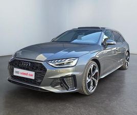 AUDI A4 S-LINE INT/EXT*BOITE AUTO*GPS*TOIT PANO*CAMÉRA*CARPLAY*VIRTUAL COCKPIT*DRIVESELECT