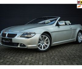 BMW 6-SERIE CABRIO - 650I HIGH EXECUTIVE INDIVIDUAL SMG | BTW-AUTO | YOUNGTIMER | FULL OPTION |