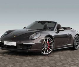 PORSCHE 911 CABRIOLET 991 CARRERA 4S PORSCHE 911 CARRERA 4S CABRIOLET