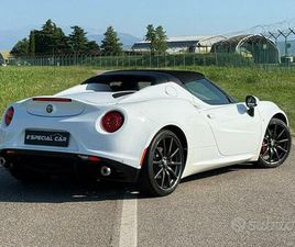 ALFA ROMEO 4C SPIDER ALFA ROMEO 4C 1750 TBI SPIDER