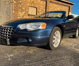CHRYSLER SEBRING CABRIOLET CHRYSLER SEBRING 2.0 CABRIO