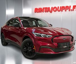 FORD MUSTANG MACH-E 88 KWH 375HV AUTOMAATTI AWD PREMIUM 5-OVINEN 100V JUHLAMALLI