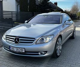 MERCEDES-BENZ CL500 388KONI SUPER STAN SZWAJCARIA TARNOWO PODGÓRNE • OLX.PL