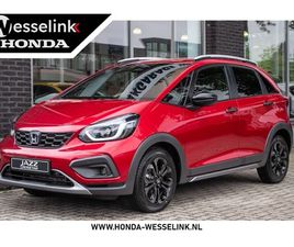 HONDA JAZZ - 1.5 E:HEV ADVANCE CROSSTAR - CONS.PRIJS RIJKLR | AFN. TREKHAAK | SENSING | APPLE CP/ANDROI