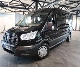FORD TRANSIT FORD TRANSIT 350 2,0 TDCI 170 HV A6 ETUVETO TREND L3H3 / ALV / 1+8 / PYÖRÄTUOLIRAMPPI / SÄHKÖLIUKUOVI / JAKOHIHNASARJA UUSITTU 02/2026 - ALV / 1+8 / PYÖRÄTUOLIR