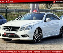 MERCEDES CLASSE E COUPE E 350 IV COUPE 350 CDI EXECUTIVE 7G-TRONIC