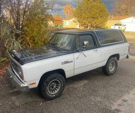 DODGE RAMCHARGER 1986 DODGE RAMCHARGER