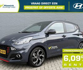 HYUNDAI I10 - NEW DEMO DEAL | 1.0 T-GDI 90PK N LINE I 5 ZITS I NAVIGATIE I STOEL & STUURVERWARMING | CLI