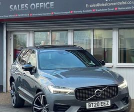 2020 VOLVO XC60 2.0 B5 MHEV R-DESIGN PRO SUV 5DR DIESEL HYBRID AUTO AWD EURO 6 (START/STOP) (235 P SUV D...