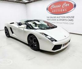 LAMBORGHINI GALLARDO SPYDER LAMBORGHINI GALLARDO SPYDER - ONLINE AUCTION — LAMBORGHINI — MARKTPLAATS