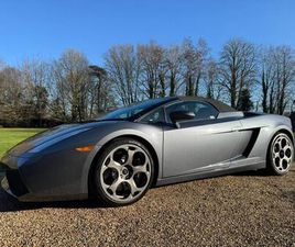 LAMBORGHINI GALLARDO SPYDER 5.0 V10 SPYDER 4WD EURO 4 2DR