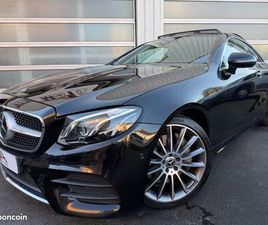 MERCEDES CLASSE E 350 D COUPÉ V6 258CH 4MATIC AMG 9G TRONIC / TOIT OUVRANT / CAMERA 360 / BURMESTER / DISTRONIC PLUS
