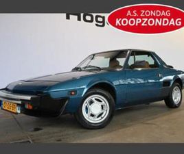 FIAT X 1/9 SPORT 1500 LEDER LICHTMETAAL NIEUWE APK! INRUIL M — OLDTIMERS — MARKTPLAATS