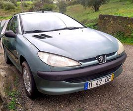 PEUGEOT 206 1.1 5P 5L DEZEMBRO/99