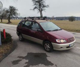 TOYOTA PICNIC 2.2 TD, 1999, 278000 KM, JIŽNÍ ČECHY