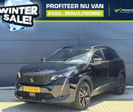 PEUGEOT 3008 1.6 PLUG-IN HYBRID 225PK E-EAT8 GT | WINTERSALE | BLACK PACK | CAMERA | ZEER LAGE KMSTAND!