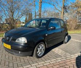 SEAT AROSA 1.4 44KW 2003 ZWART — SEAT — MARKTPLAATS