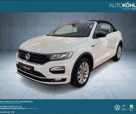 VOLKSWAGEN T-ROC CABRIOLET CABRIOLET R-LINE - DSG - APP - SHZ - PDC -