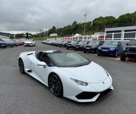 2017 17 LAMBORGHINI HURACAN 5.2 V10 LP610-4 SPYDER BIANCO ICARUS METALLIC WHITE