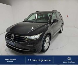 VOLKSWAGEN TIGUAN ALLSPACE 2.0 TDI SCR DSG 4MOTION LIFE DEL 2021 USATA A CATANZARO