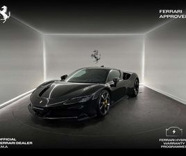 FERRARI SF90 STRADALE NERO DAYTONA / FERRARI APPROVED WARRANTY