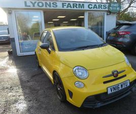2016 16 ABARTH 695 1.4 T-JET BIPOSTO RECORD EDITION HATCHBACK 3DR PETROL MANUAL