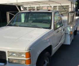 GMC SIERRA 3500 1999 GMC 3500 FLATBED 5.7L SIERRA SL DUALLY