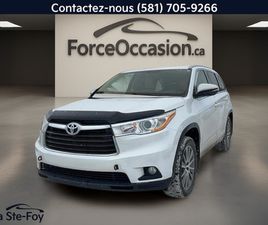 TOYOTA HIGHLANDER 2016 XLW* AWD* CUIR* GPS* SIEGES CHAUFFANTS*