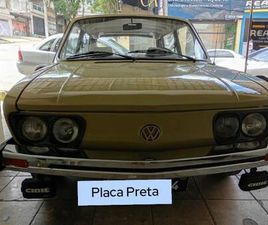 VOLKSWAGEN BRASILIA VOLKSWAGEN BRASILIA 1600 2P 1981 **PLACA PRETA**