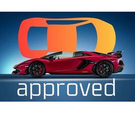 LAMBORGHINI AVENTADOR AVENTADOR ROADSTER SVJ LP770-4 | AED 30,999 PM | WARRANTY MAY 2026 | GCC