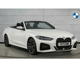 BMW 4 SERIES 430I M SPORT CONVERTIBLE 2.0 2DR