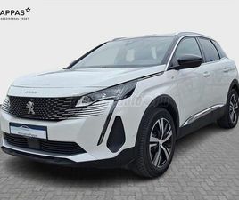 PEUGEOT 3008 1.5 BLUEHDI GT EAT8 MAGYARORSZÁGI. KEVESET FUTOTT. MÁRKASZERVÍZBEN SZERVÍZELT