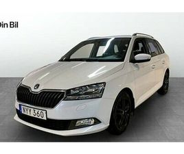 SKODA FABIA WAGON SKODA FABIA COMBI STYLE 1.0 TSI V-HJUL CARPLAY FARTH