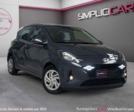 HYUNDAI I10 HYUNDAI I10 1.0IAIR/CARPLAY/CAMÉRA/REGUL-LIM/VIRTU. COCKPIT