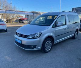 VOLKSWAGEN CADDY UTILITAIRE VW CADDY 1,6 TDI MAXI,46000 KM, M1, 5 SJEDALA, PDV !!, 2015 GOD.
