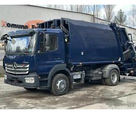 MERCEDES ATEGO 1524 ŚMIECIARKA 2 KOMORY NTM 15M3 EURO 6 SITKÓWKA-NOWINY