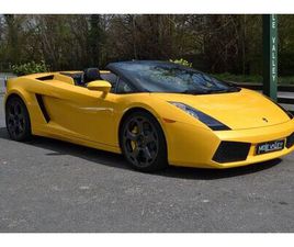 2006 LAMBORGHINI GALLARDO 5.0 (520BHP) SPYDER E-GEAR
