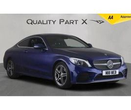 MERCEDES-BENZ C CLASS 1.5 C200 MHEV AMG LINE (PREMIUM) G-TRONIC+ EURO 6 (START/STOP) 2DR PETROL AUTOMATIC