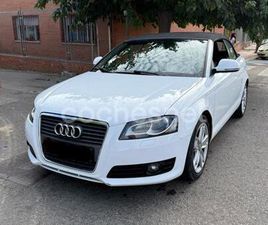 AUDI A3 CABRIOLET AUDI A3 CABRIO 2.0 TDI S TRONIC ATTRACTION