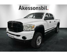 DODGE RAM 3500 MEGACAB CUMMINS 4X4 MYCKET FIN