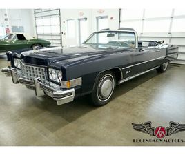 CADILLAC ELDORADO CABRIOLET 1973 CADILLAC ELDORADO