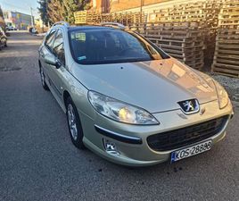 PEUGEOT 407 2.0 SW NAVI ZEGARY DIGITAL CZECHOWICE-DZIEDZICE • OLX.PL