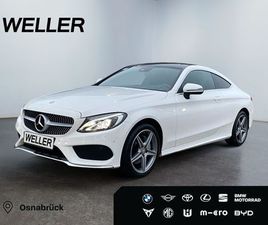 MERCEDES-BENZ C 180 COUPE 7G-TRONIC AMG LINE *LED*HUD*AIRMATIC