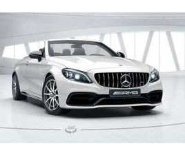 MERCEDES-BENZ C-KLASSE C 63 AMG CABRIO AUT. WEIß DACH SCHWARZ