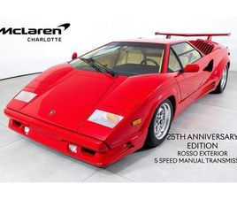 LAMBORGHINI COUNTACH 25E ANNIVERSAIRE USED 1989 LAMBORGHINI COUNTACH 25TH ANNIVERSARY EDITION