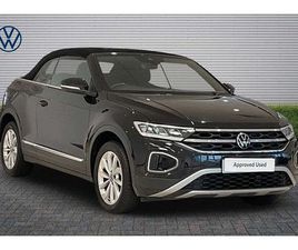 VOLKSWAGEN T-ROC CABRIOLET VOLKSWAGEN T-ROC CABRIOLET - 1.0 TSI STYLE 2DR