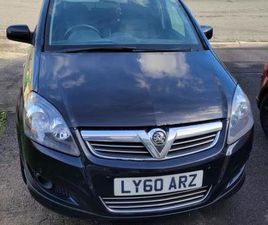 VAUXHALL, ZAFIRA, MPV, 2011, MANUAL, 1796 (CC), 5 DOORS