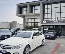 E 350 E 350 CDI COUPÉ BLUEEFFICIENCY AVANTGARDE