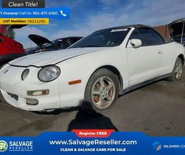 1996 TOYOTA CELICA CONVERTIBLE